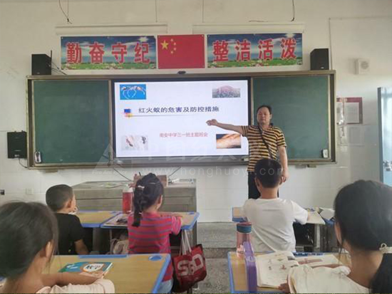 南安中学关工委开展“红火蚁疫情防控”宣传教育活动